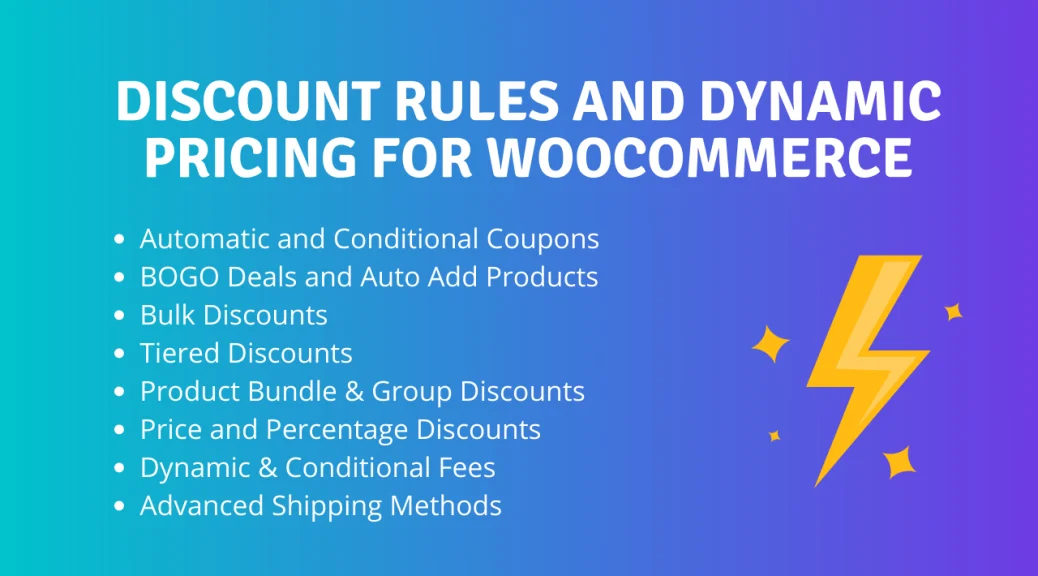 WooCommerce Dynamic Pricing and Discounts Plugin v9.4.0